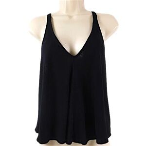Free People Intimately Black Knit Swing Tank Top – Size XS
